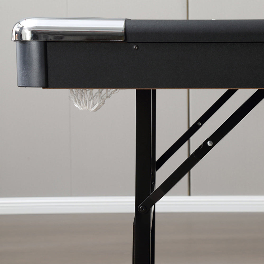 CUETIQ 6FTFoldable Pool Table Billiard Table Free Accessory Zero Setup