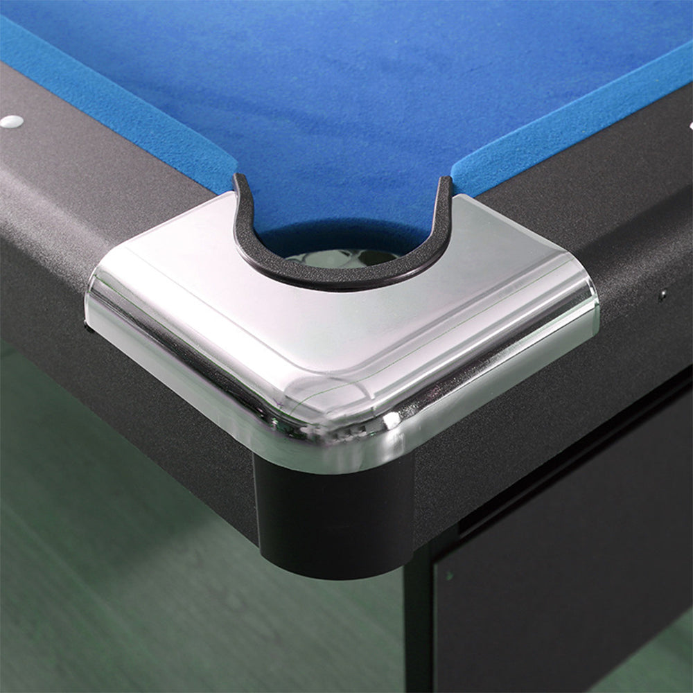 CUETIQ 6FTFoldable Pool Table Billiard Table Free Accessory Zero Setup
