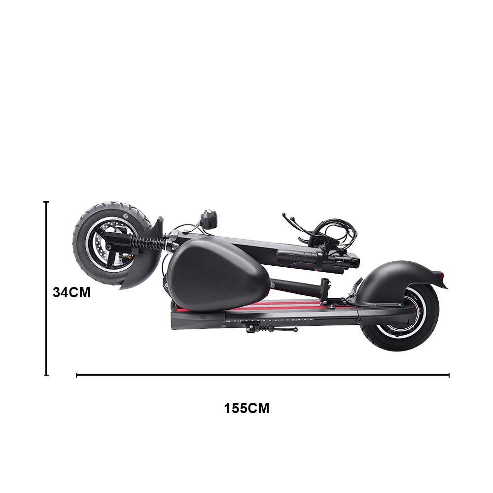 GLIDER 500W Electric Scooter w/Seat Motorised Adult Kids Boys Riding Foldable