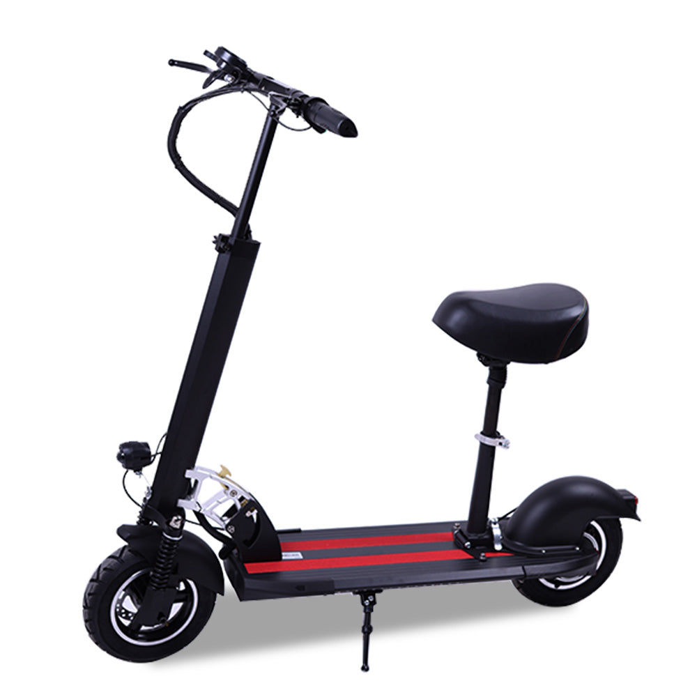 GLIDER 500W Electric Scooter w/Seat Motorised Adult Kids Boys Riding Foldable