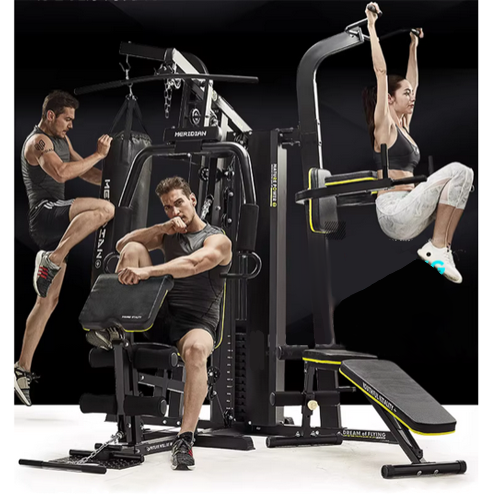 MERIDIAN 705A Multi Function Home Gym Exercise Fitness Boxing Punching Bag Pull Up Equipment Machine