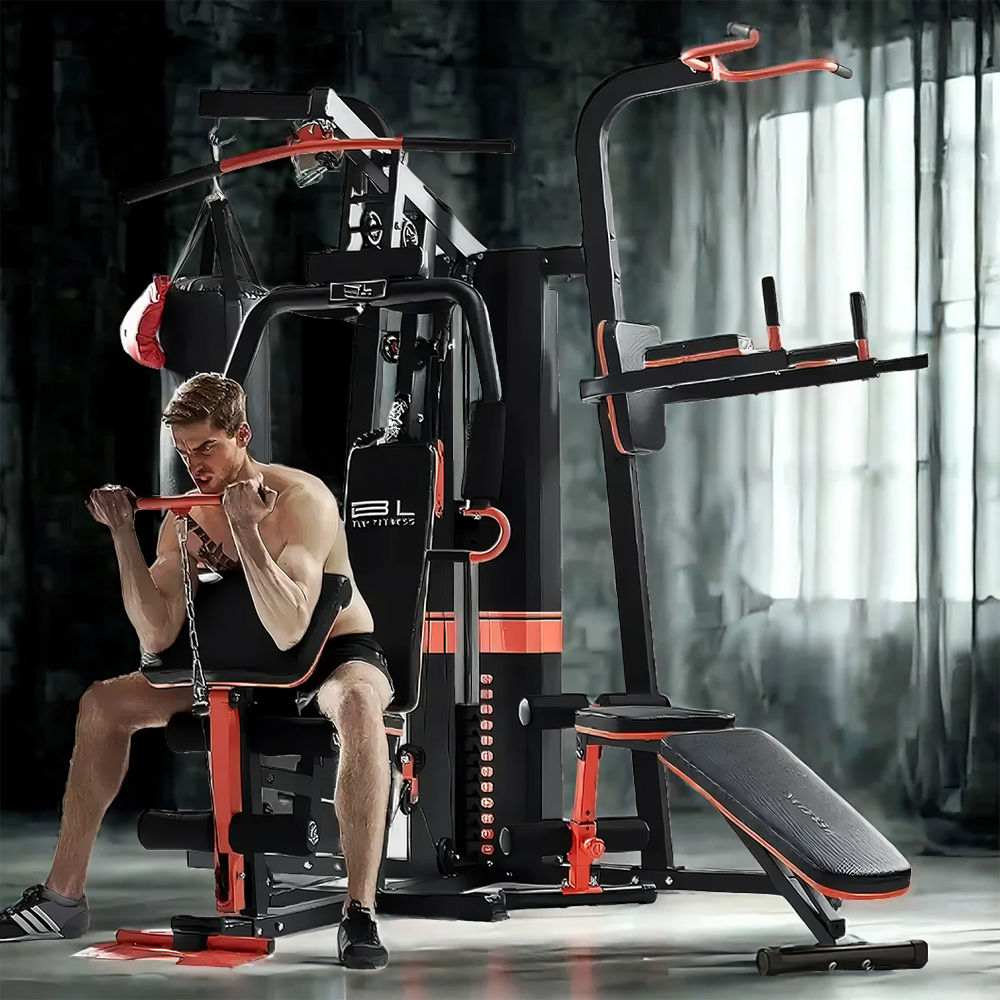 MERIDIAN 705A Multi Function Home Gym Exercise Fitness Boxing Punching Bag Pull Up Equipment Machine