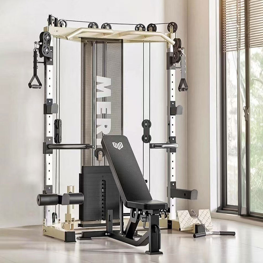 MERIDIAN C3 Steel Stable Structure Multi-Functional Home Power Training Squat Rack Smith Machine