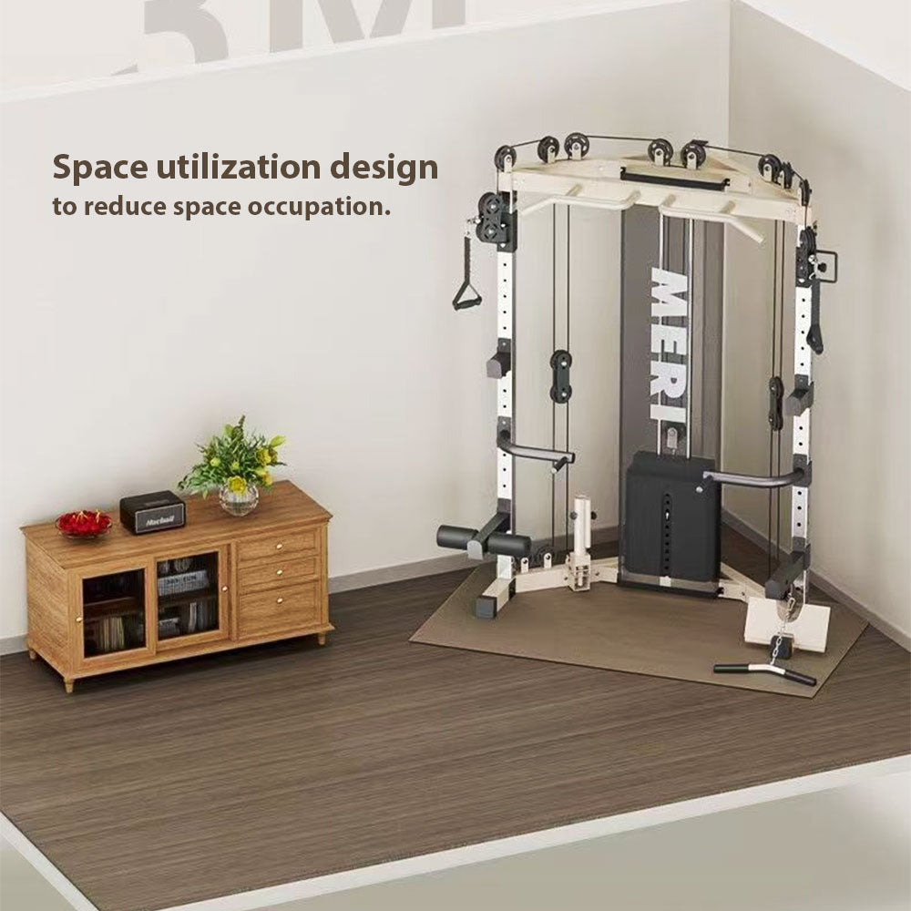 MERIDIAN C3 Steel Stable Structure Multi-Functional Home Power Training Squat Rack Smith Machine