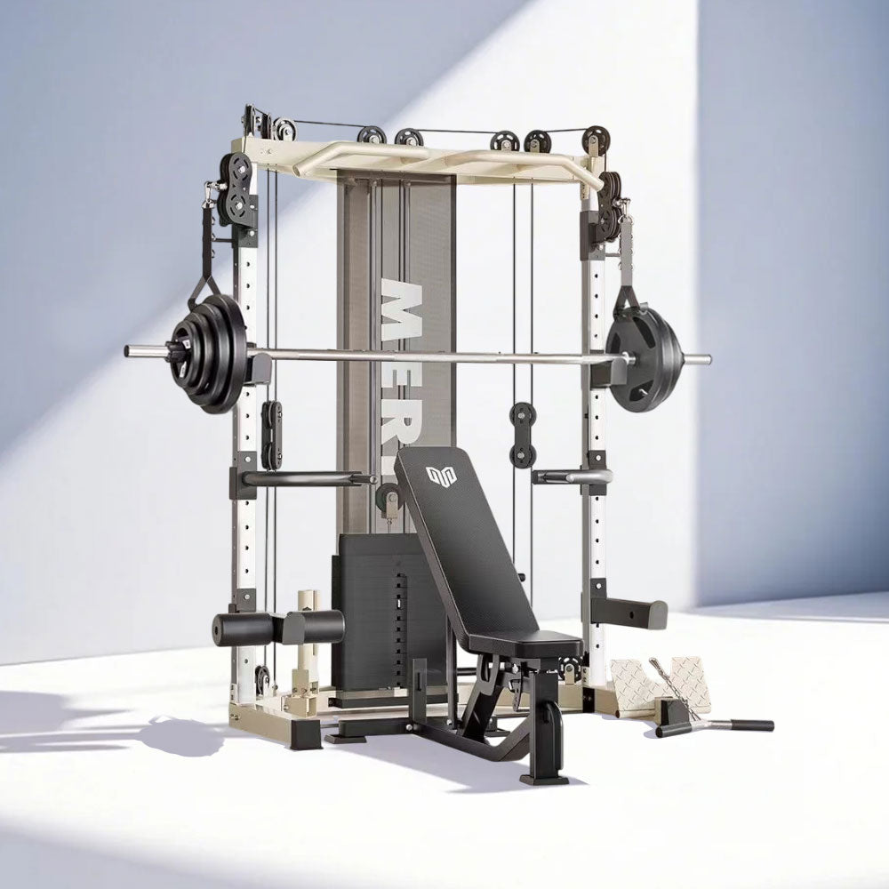 MERIDIAN C3 Steel Stable Structure Multi-Functional Home Power Training Squat Rack Smith Machine
