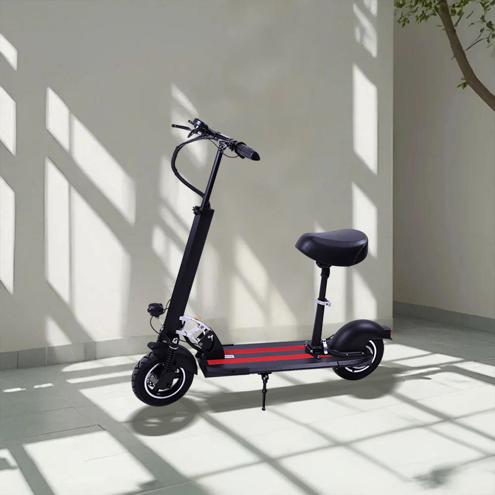 GLIDER 500W Electric Scooter w/Seat Motorised Adult Kids Boys Riding Foldable