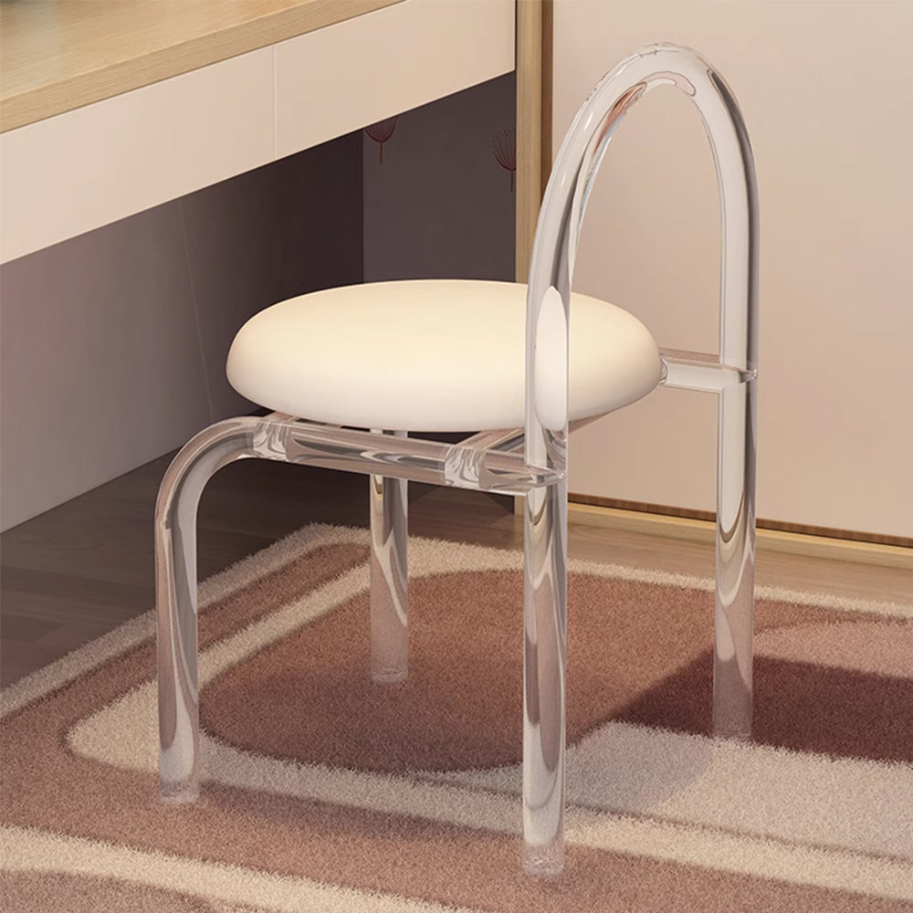 LIVARA DC1080 Acrylic Material Dining Chair Modern Minimalist Style