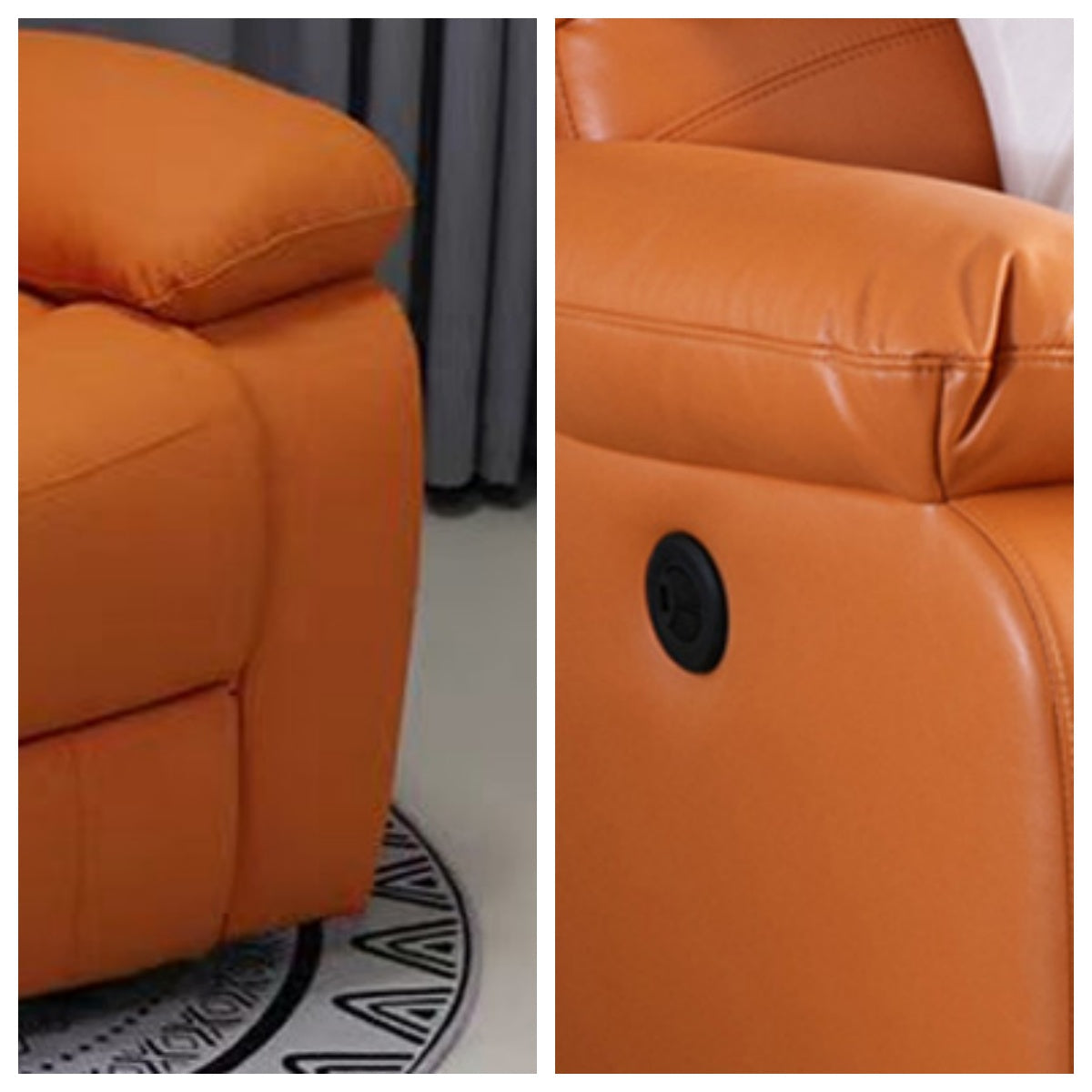 LIVARA FC1008 Multifunction Massage USB Reclining Minimalist Leisure Chair