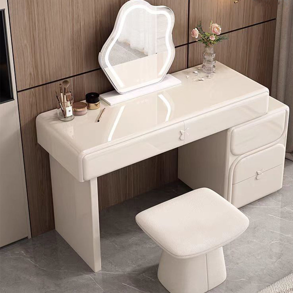 LUXORA DR1080 100-120cm Lacquered Solid Wood Tabletop Dressing Table