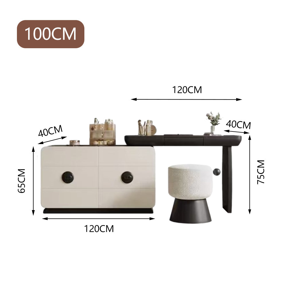 LUXORA DR1081 120cm Eco-Friendly Board Vanity Able With LED Mirror