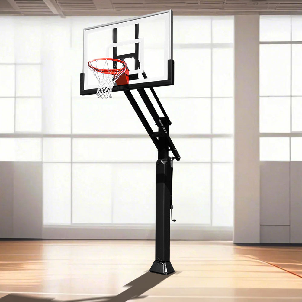 DUNK MASTER M029 Basketball System In Ground Basketball Stand Ring Hoop Ironman Heavy Duty Professional