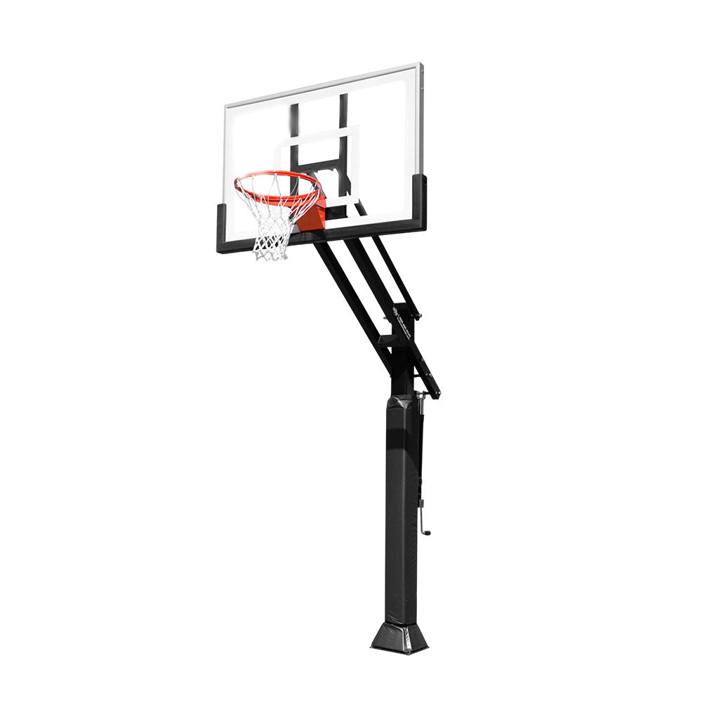 DUNK MASTER M029 Basketball System In Ground Basketball Stand Ring Hoop Ironman Heavy Duty Professional