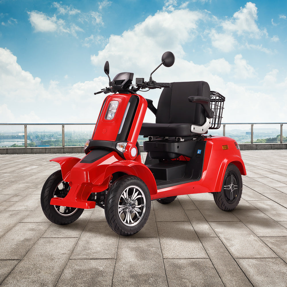 ROLLUX E4 800W*2 Dual Motor 4 Wheels Golf Mobility Scooter 300KG Weight Capacity
