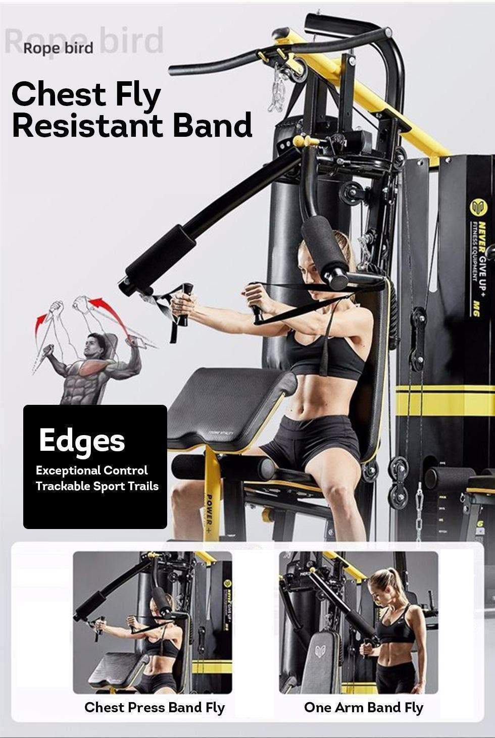 MERIDIAN M6 Weight Training Multifunction System Exercise Workout Fitness Home Gym