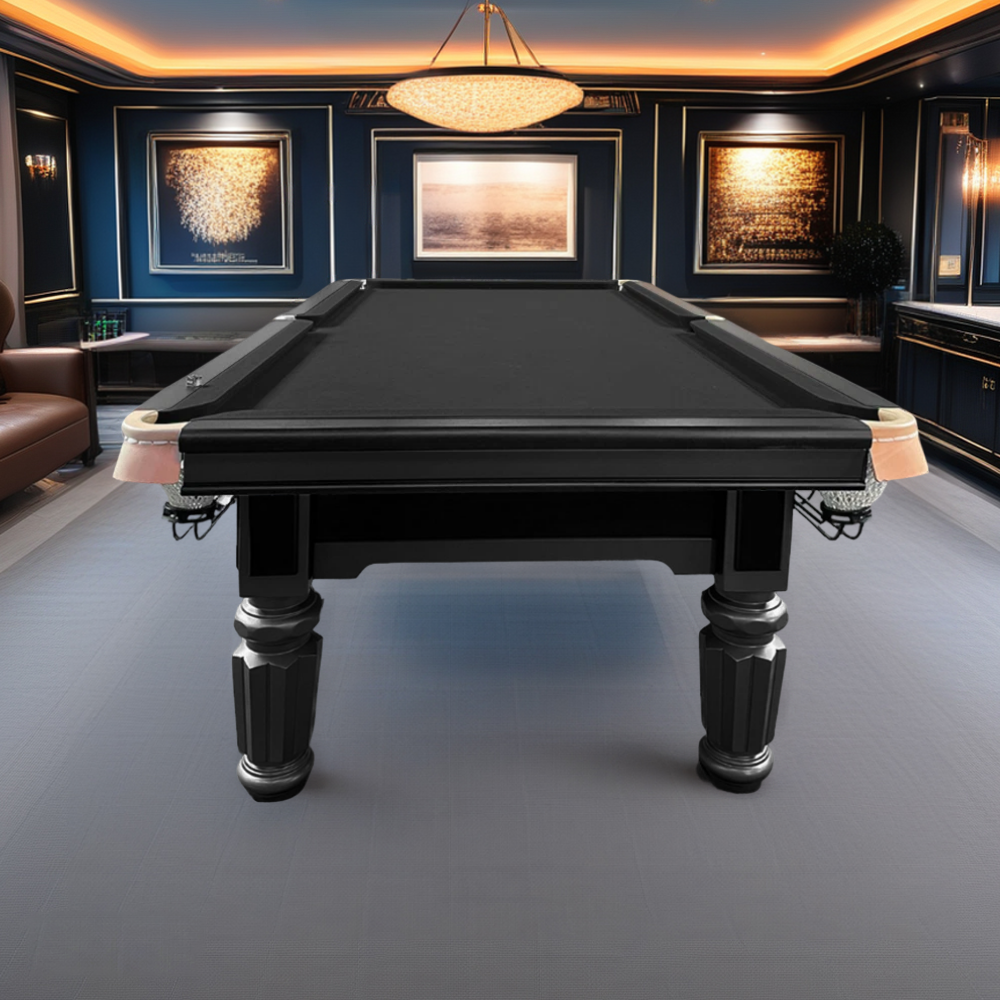 QUESLA 45mm Thickness Slate 8FT Pool Table/Billiard Table Free Installation&Delivery (New Arrival Special $1999.99,Original Price: $2799.99)-Red&Green&Blue&Black