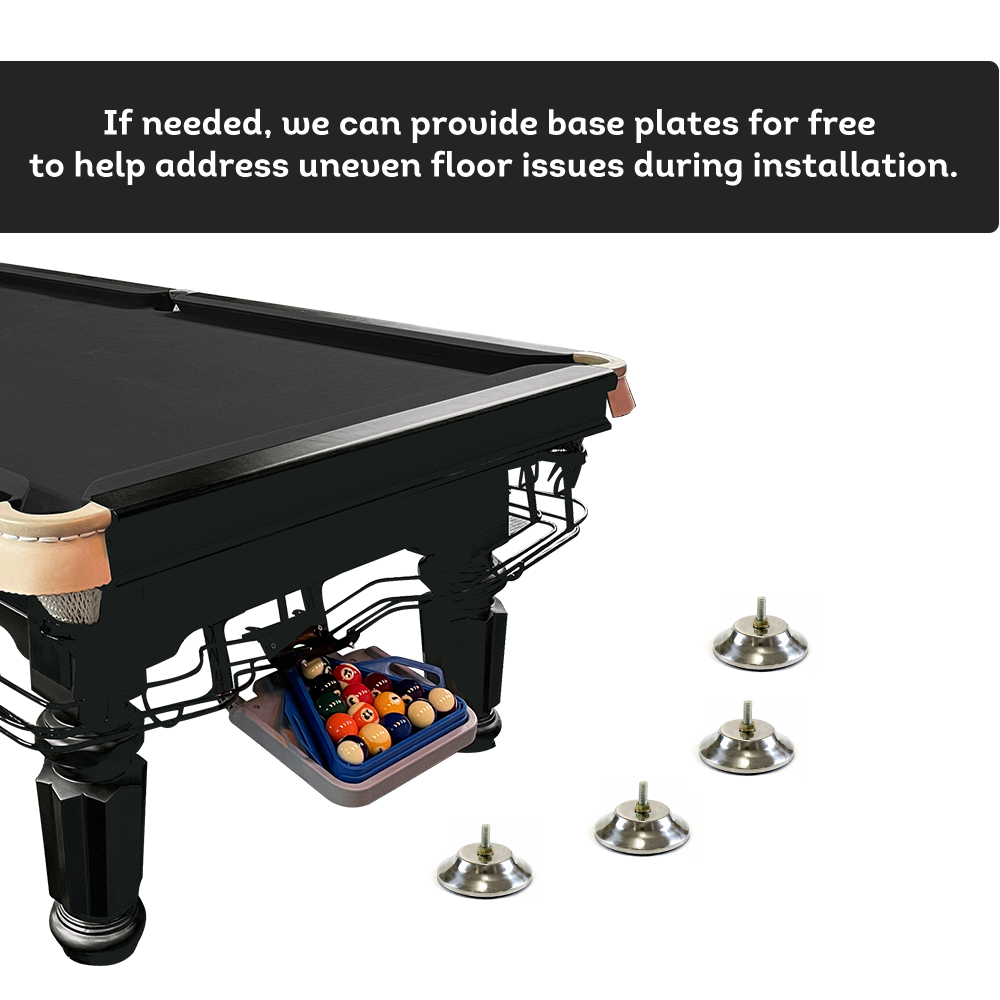 QUESLA 45mm Thickness Slate 8FT Pool Table/Billiard Table Free Installation&Delivery (New Arrival Special $1999.99,Original Price: $2799.99)-Red&Green&Blue&Black