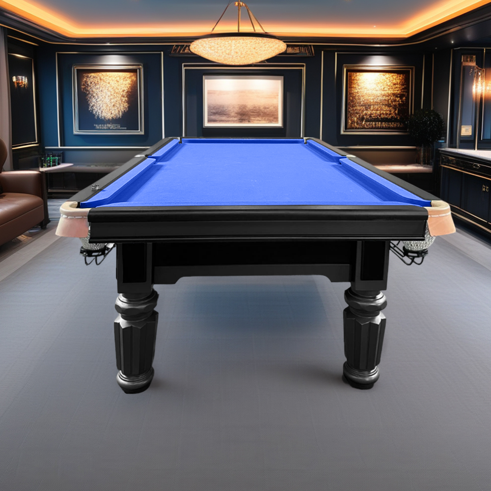 QUESLA 45mm Thickness Slate 8FT Pool Table/Billiard Table Free Installation&Delivery (New Arrival Special $1999.99,Original Price: $2799.99)-Red&Green&Blue&Black
