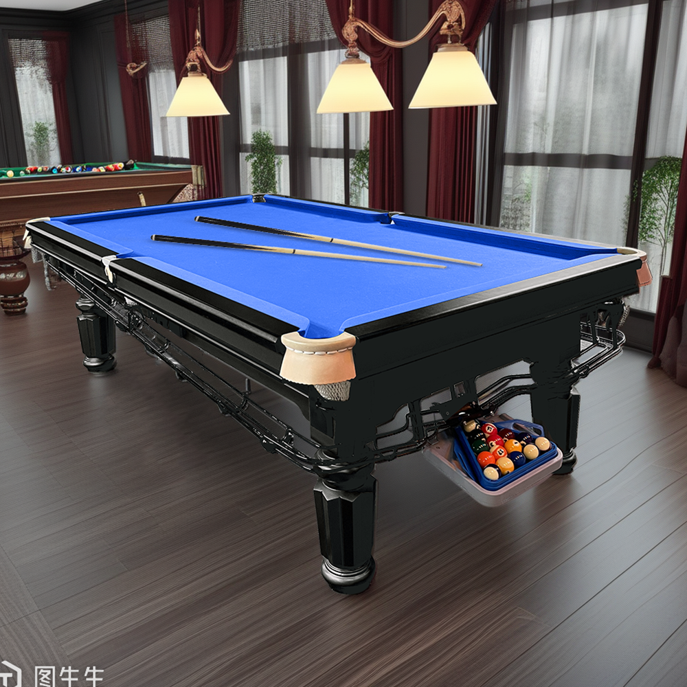 QUESLA 45mm Thickness Slate 8FT Pool Table/Billiard Table Free Installation&Delivery (New Arrival Special $1999.99,Original Price: $2799.99)-Red&Green&Blue&Black