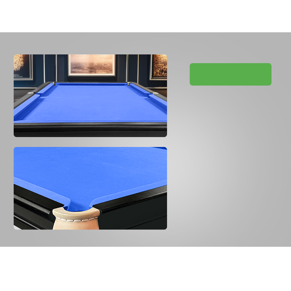 QUESLA 45mm Thickness Slate 8FT Pool Table/Billiard Table Free Installation&Delivery (New Arrival Special $1999.99,Original Price: $2799.99)-Red&Green&Blue&Black