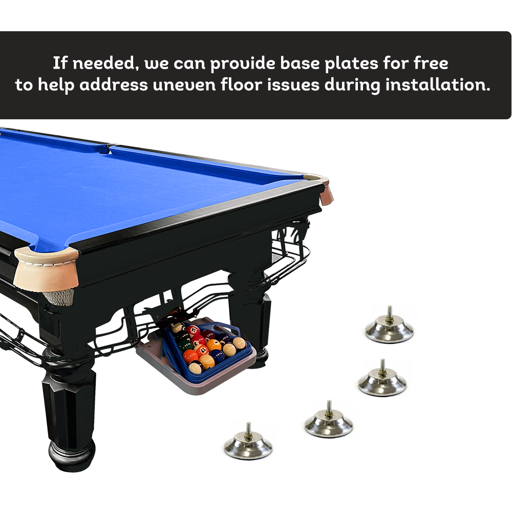 QUESLA 45mm Thickness Slate 8FT Pool Table/Billiard Table Free Installation&Delivery (New Arrival Special $1999.99,Original Price: $2799.99)-Red&Green&Blue&Black
