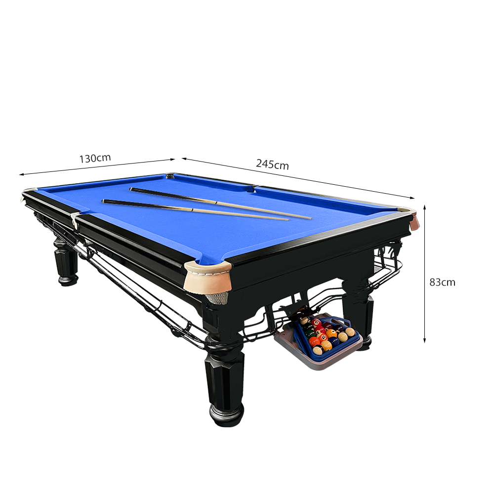 QUESLA 45mm Thickness Slate 8FT Pool Table/Billiard Table Free Installation&Delivery (New Arrival Special $1999.99,Original Price: $2799.99)-Red&Green&Blue&Black