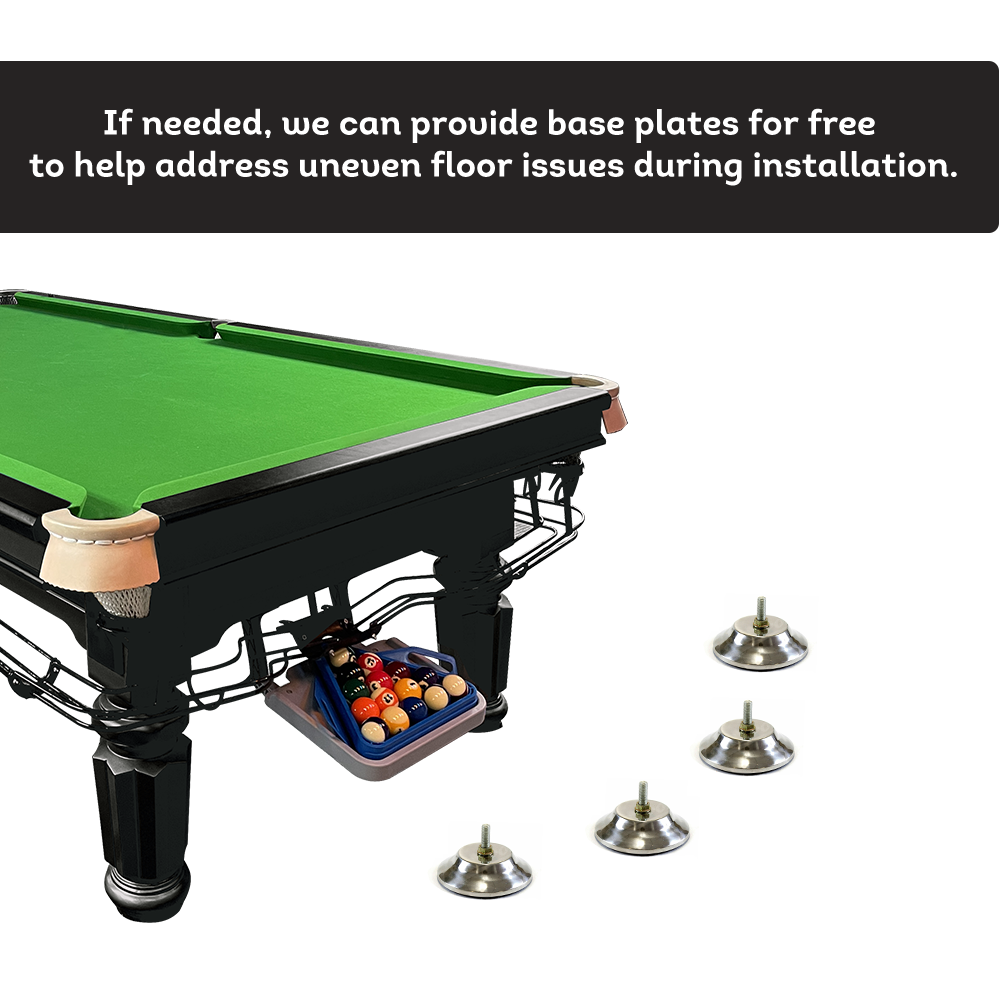 QUESLA 45mm Thickness Slate 8FT Pool Table/Billiard Table Free Installation&Delivery (New Arrival Special $1999.99,Original Price: $2799.99)-Red&Green&Blue&Black