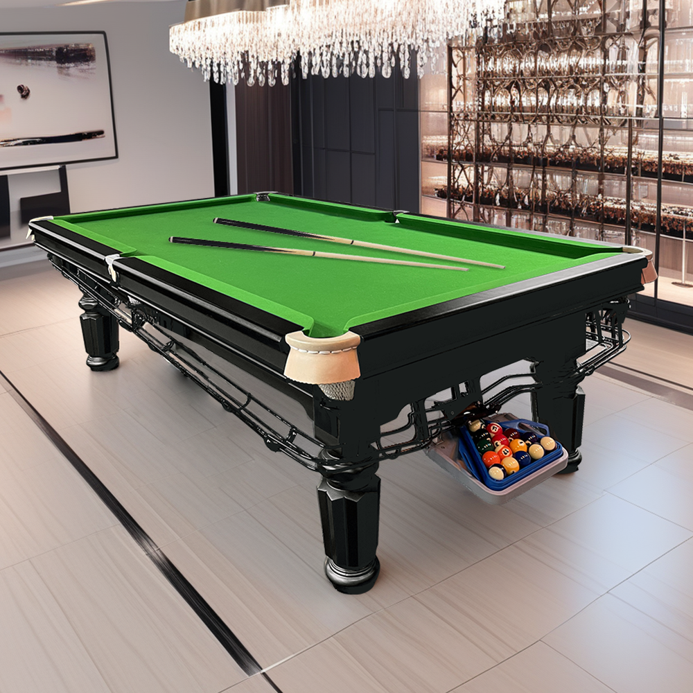 QUESLA 45mm Thickness Slate 8FT Pool Table/Billiard Table Free Installation&Delivery (New Arrival Special $1999.99,Original Price: $2799.99)-Red&Green&Blue&Black