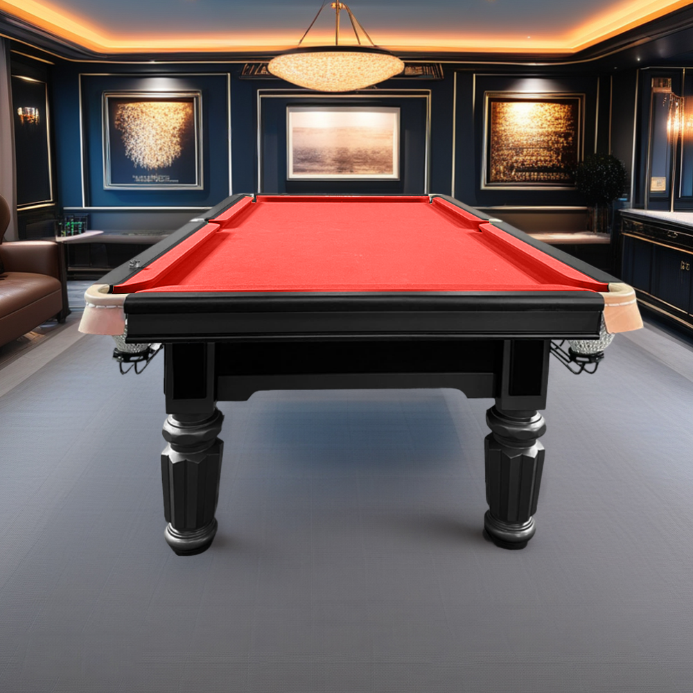QUESLA 45mm Thickness Slate 8FT Pool Table/Billiard Table Free Installation&Delivery (New Arrival Special $1999.99,Original Price: $2799.99)-Red&Green&Blue&Black