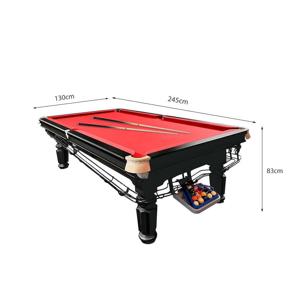 QUESLA 45mm Thickness Slate 8FT Pool Table/Billiard Table Free Installation&Delivery (New Arrival Special $1999.99,Original Price: $2799.99)-Red&Green&Blue&Black