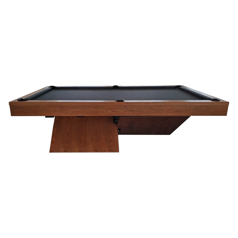 QUESLA WY20 9FT Luxury Slate Billiard Table w/ Free Accessories Pool Table 3 PCS Slate - Yellow&Dark Grey