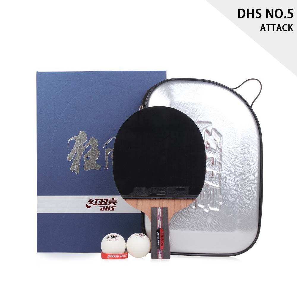 DHS HURRICANE-II Table Tennis Racket/ Ping Pong Racket Paddle