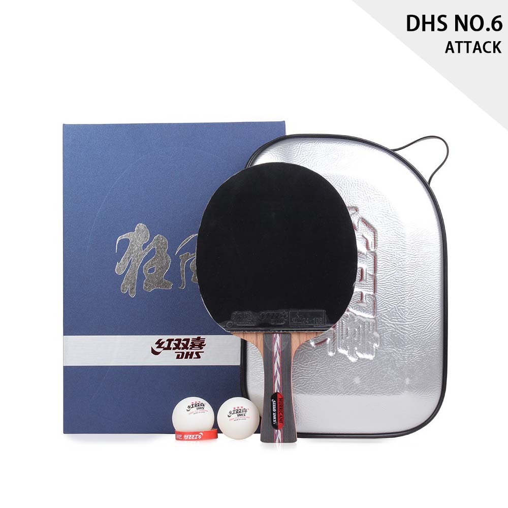 DHS HURRICANE-II Table Tennis Racket/ Ping Pong Racket Paddle