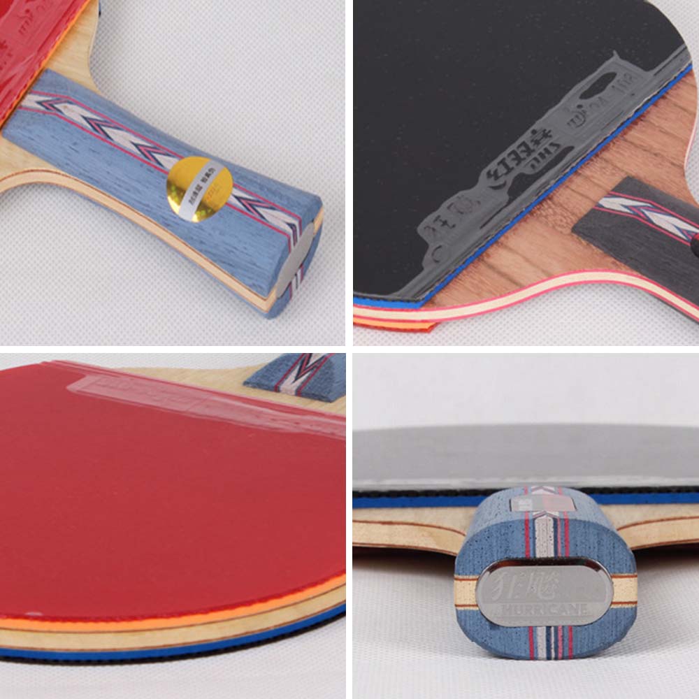DHS HURRICANE-II Table Tennis Racket/ Ping Pong Racket Paddle