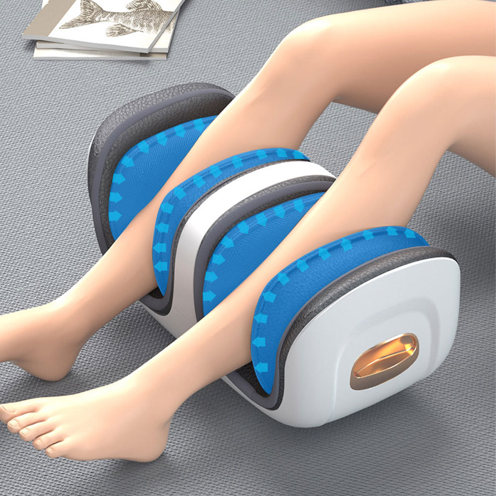 RELAXA G65 3-Level Vibration Massage Knee Massage Device - Blue/White/Pink