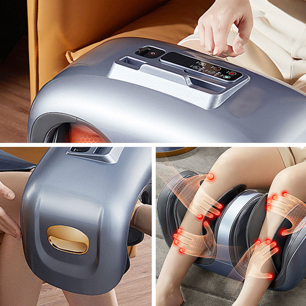 RELAXA G65 3-Level Vibration Massage Knee Massage Device - Blue/White/Pink
