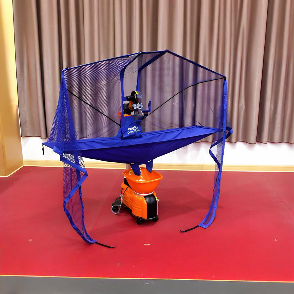 DOUBLE FISH SPINIX DF G8 Double Rotor Driven Table Tennis Terving Machine-Orange