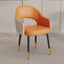 LIVARA Carbon Steel Frame Chair PU Leather Surface