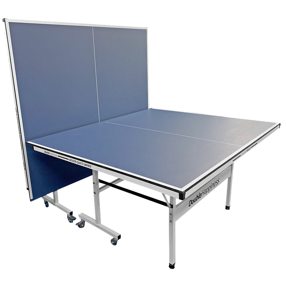 SPINIX Premium 19 Indoor Table Tennis Ping Pong Table Top With Free Accessories - Blue Top