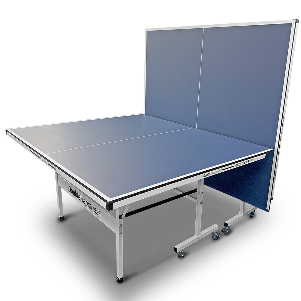 SPINIX Premium 19 Indoor Table Tennis Ping Pong Table Top With Free Accessories - Blue Top