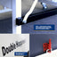 DOUBLE HAPPINESS Premium 13mm Indoor Black&Blue Foldable Solo Play Table Tennis Pingpong Table - Bats Balls Net