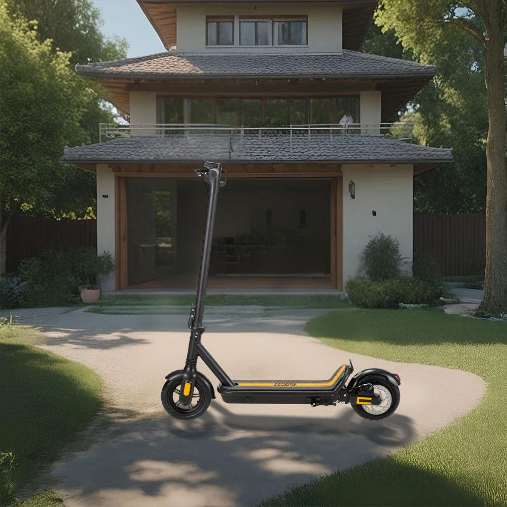 GLIDER 350W 36V A7 Electric Scooter Foldable Motorised Scooter Adult Riding Black