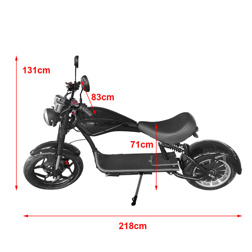 GLIDER U1 Plus 3000W Electric Scooter 14 Inches Wheel With Hydraulic Shock Absorber