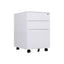 LIVARA 3 Drawers Mobile Filing Cabinet with Lock Home Office