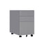 LIVARA 3 Drawers Mobile Filing Cabinet with Lock Home Office