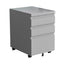 LIVARA 3 Drawers Mobile Filing Cabinet with Lock Home Office