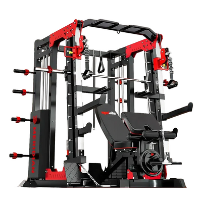MERIDIAN 007 Home Gym Multi Function Power Rack Squat Cage Weight Train Equipment Smith Machine