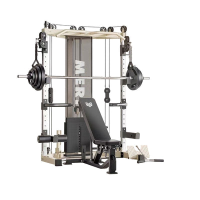 MERIDIAN C3 Steel Stable Structure Multi-Functional Home Power Training Squat Rack Smith Machine