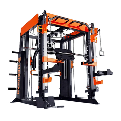 MERIDIAN Q9  Home Gym Multi Function Power Rack Squat Cage Weight Train Equipment Smith Gantry Crane Machine
