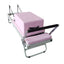 FLEXIO Multi-purpose Foldable Steel Frame Pilates Reformer Pilates Tables With Square Box - Pink