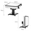 HEXJON Low-noise Foldable Models Q15 Mahjong Table Pearl White With Usb The Outer Frame Comes With A Cup Holder To Put The Ashtray
